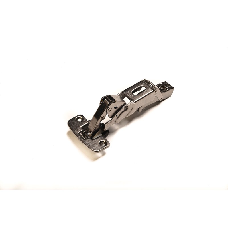 Cerniera non ammortizzata C80 nichelata, apertura 110°, sormonto totale C=0 image