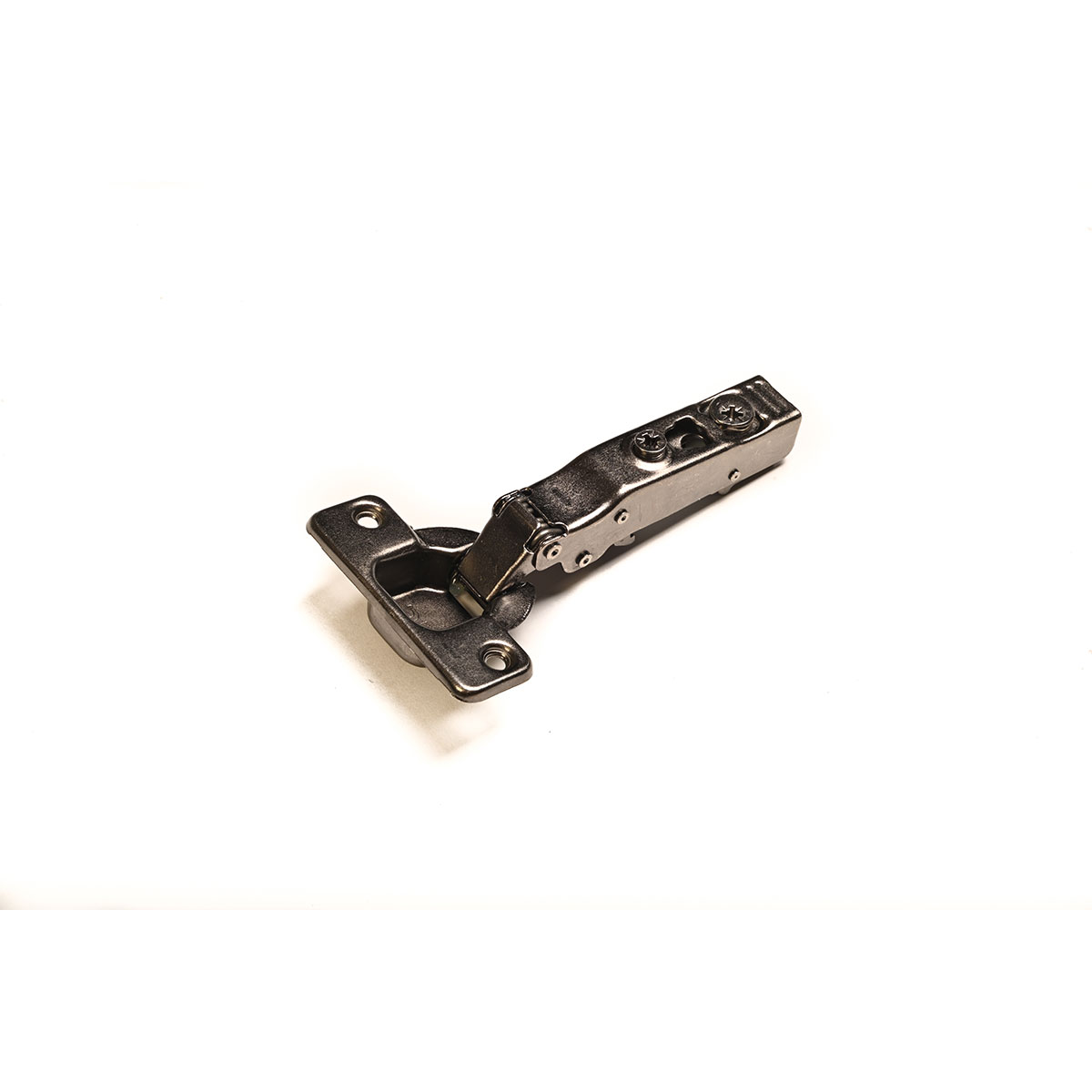 Cerniera ammortizzata C80 titanium black, apertura 110°, sormonto totale C=0