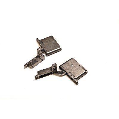 Set 2 cerniere D-HINGE titaniun black, ammortizzata, per anta alluminio 20-30kg image