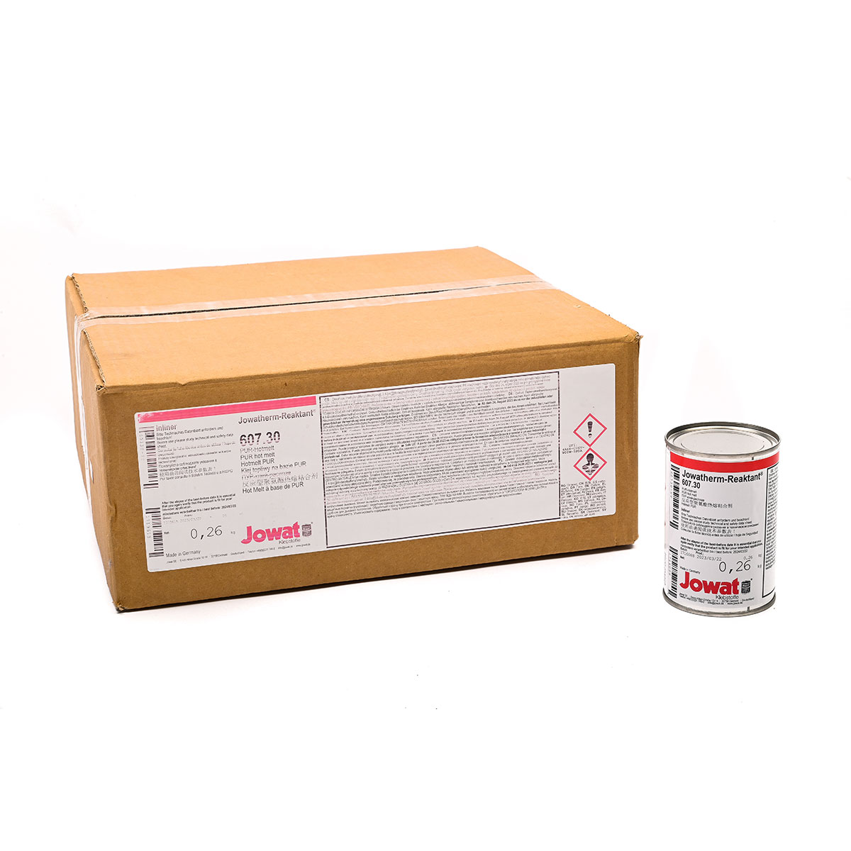 Jowat 607.30 (cart. 0,26kg) trasparente - 24pz