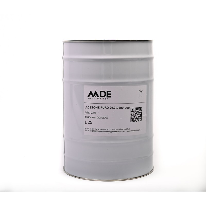 Acetone puro 99,9% - 25lt image