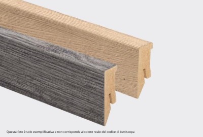Battiscopa MDF coordinato 67290 - 50x18mm - Sezione Quadrata image